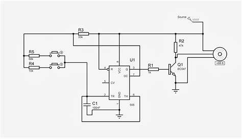 servo motor diagram circuit
