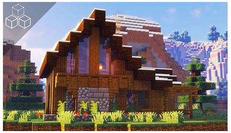 Minecraft Mountain Cabin