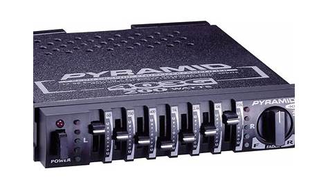 7 Band Power Booster Graphic Equalizer Amplifier - Equalizers