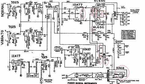 fender twin reverb silverface schematic