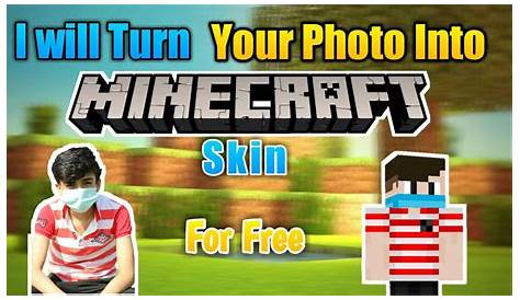 I will Turn Your Photo Into Minecraft Skin - Free - YouTube