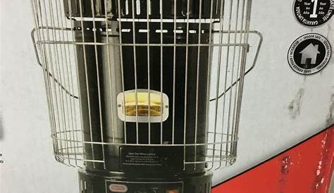 CLEAN ~ DYNA-GLO BLACK 23,800 BTU INDOOR KEROSENE CONVECTION HEATER