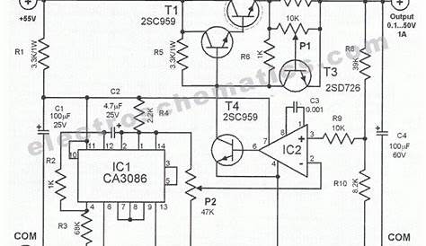 mw122a power supply circuit diagram