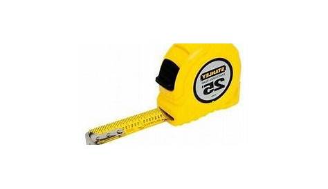1" X 25' Fractional Read Tape Measure