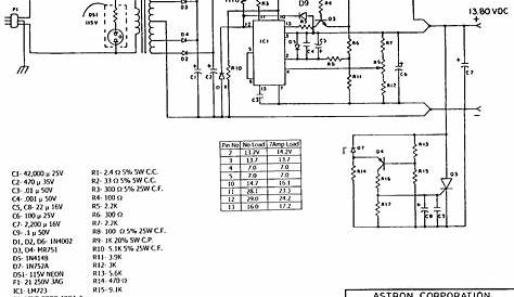 astron rs 12a schematic