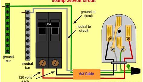 220v breaker circuit wiring diagram