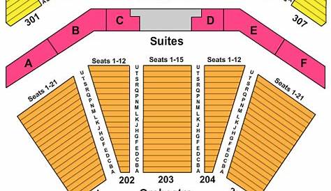 horseshoe stadium seating chart