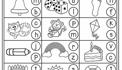 Beginning Sounds Worksheets For Preschoolers Abc - Fleur Sheets