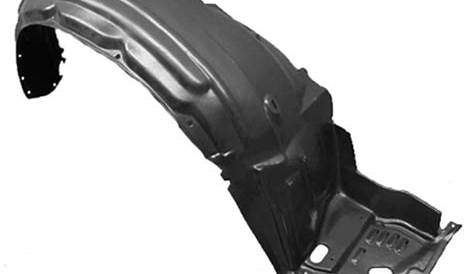 Action Crash Parts, New Standard Replacement Front Right Fender Liner
