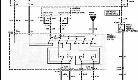 98 lincoln town car relay diagram