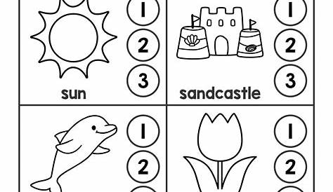 syllables worksheets for kindergarten