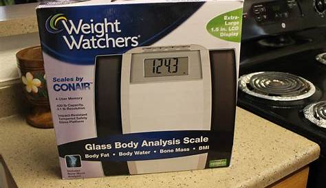 conair weight watchers scale reset