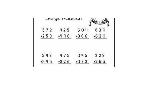 3-Digit Addition and Subtraction with Regrouping (с изображениями)