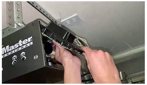 Garage Door Opener Circuit Board Replacement - YouTube
