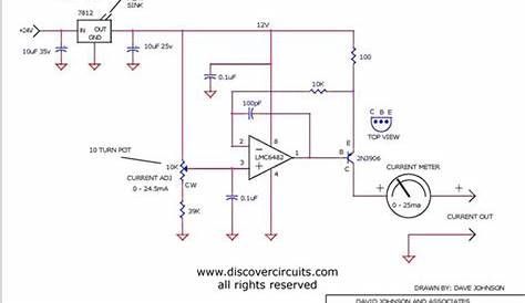 4-20ma current source circuit diagram