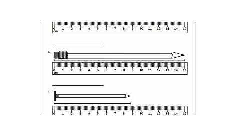 Measuring Inches Worksheets - Measuring Length Worksheets Inches And