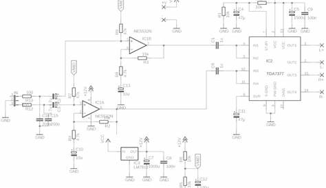 tda7377 amplifier circuit diagram pdf