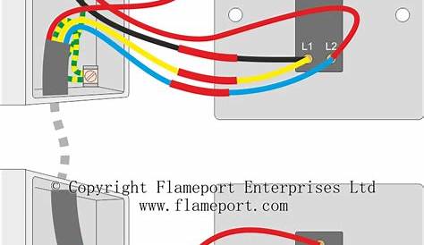 two way lighting circuit diagram