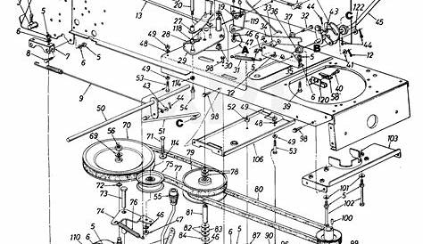 MTD MTD GT 1846 Mdl 141-848H118 Parts Diagram for Parts