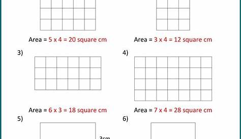 Area Of Irregular Shapes Worksheets