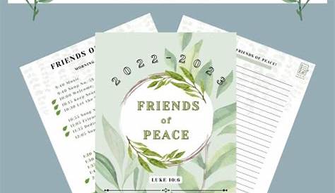 Friends of Peace 2022-2023 Circuit Assembly With Branch - Etsy