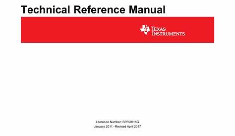 TMS320x2806x Piccolo Technical Reference Manual | Manualzz