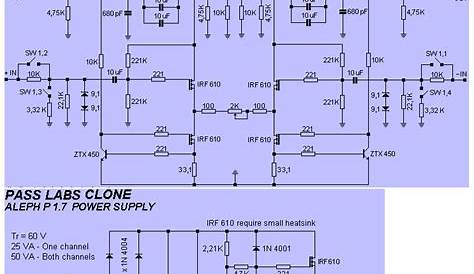 diy amp board schematic