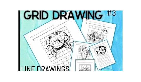grid drawing worksheet printables