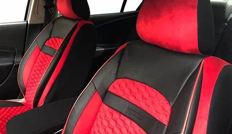 Red And Black Jeep Wrangler Seat Covers
