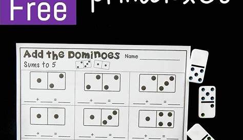 Domino Addition First Grade Worksheets | Worksheet Hero