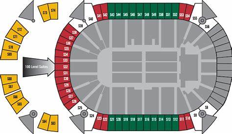 xcel energy seating chart with seat numbers