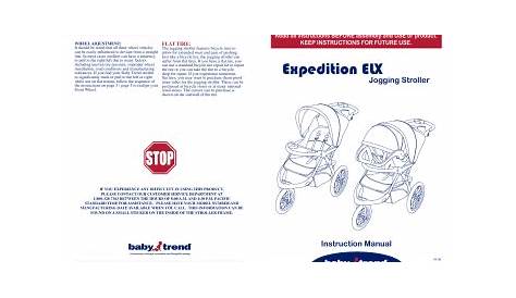 Baby Trend Expedition ELX Instruction Manual | Manualzz