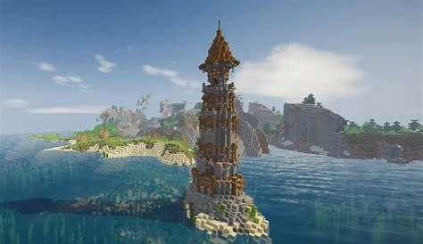 Minecraft Medieval Lighthouse Ideas and Design