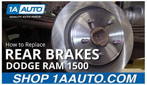 How to Replace Rear Brakes 02-10 Dodge Ram 1500 - YouTube