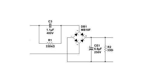 3w led bulb driver circuit diagram