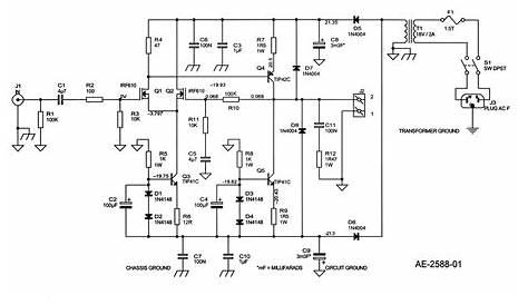 solid state amp schematic