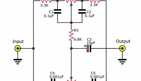 guitar tone control schematic