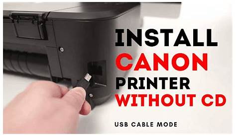 How To Install A Canon Printer Without A CD – LEMP
