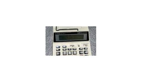 Canon P23-DH II 2 Color Printing 12 Digit Fully Functional Calculator