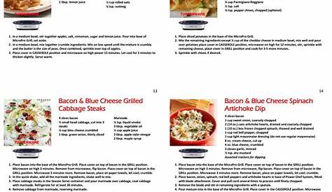 Micropro grill recipes and cooking guide 2017 by MaryHopper - Issuu