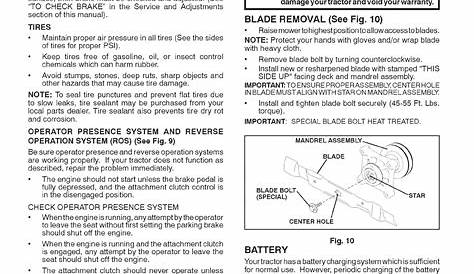 Page 14 of Poulan Lawn Mower PXT16542 User Guide | ManualsOnline.com