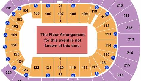 simmons bank arena seating chart