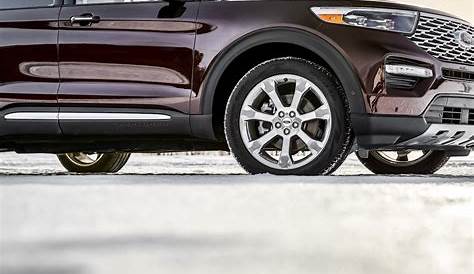 ford explorer 2017 tire size