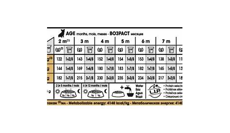 french bulldog feeding chart