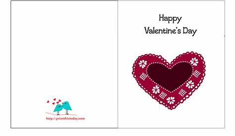 Free printable Valentine's Cards