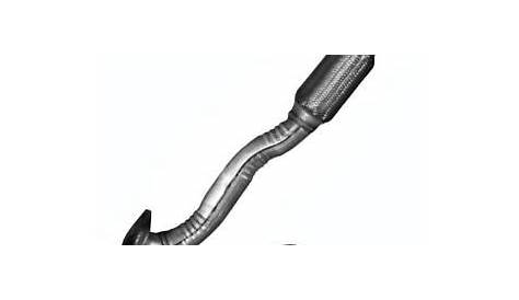 2010 ford fusion flex pipe