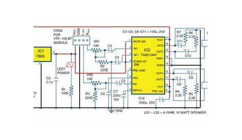 Simple Bluetooth Circuit Diagram