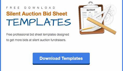 Bid Sheets 101: Improve Your Silent Auction With Better Bid Sheets
