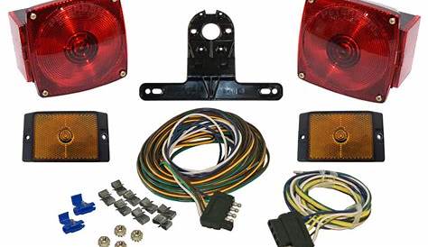 Rigid 7525 Trailer Light Kit with Wiring Harness
