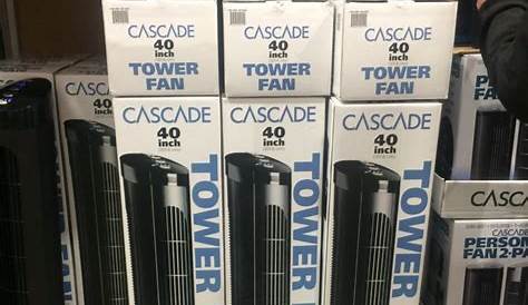 cascade 40 tower fan with remote manual